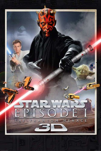 Empire 499684 Star Wars - Episode 1 3D Cover Film Movie Poster Plakat Druck - Gr&ouml;sse 61 x  Preisvergleich