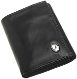 Nautica Men's Credit Card Trifold, Black, One Size