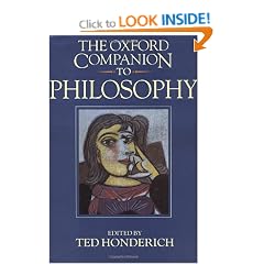 The Oxford Companion to Philosophy