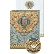 U Monogram Jewel and Gold Foil Embellished Pocket Note Pad