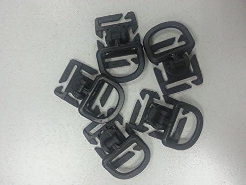 unihandbag store 5pcs Utility Sternum Strap System Swivel D-Ring Rotation Buckle