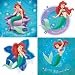 Blue Mountain Wallcoverings 31720468 Ariel Reflections 4-Piece Self-Stick Wall Art