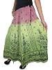 Hippie Gypsy Tie Skirt Tie Dye Printed Cotton Long Fashion Boho Flared Skirts