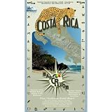 Costa Rica: Waterproof Travel Map of Costa Rica