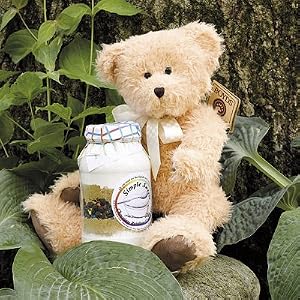 CUDDLES AND COOKIES GIFT BASKET - FEATURING COLLECTIBLE BOYDS BEAR AND COOKIE MIX by 