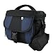 Universal Blue DSLR Large Camera and Lens Carrying Pouch Nylon Bag/Case with Strap for Canon EOS 7D,60D,5D Mark II, Rebel T3i,T2i,XS,T3, Nikon D3100,D5100,D3000,D7000, Pentax K-r ,Sony SLR Cameras
