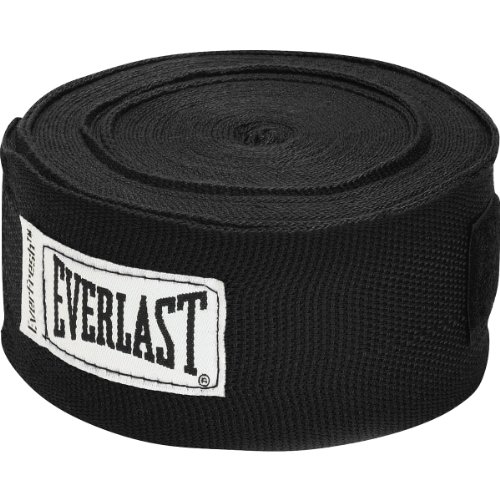 Everlast Professional Hand Wraps, 180-Inch, Black