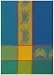 Waffle Weave 100% Cotton Crab Turquoise Dishtowel 18" X 28" Set / 6
