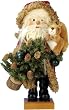 German Nutcracker - Santa Claus with Tree and Squirrel