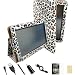 FINTIE ® Leopard Folio PU Leather Case Cover Value Package with Screen Protector/Stylus/USB cable/Car charger for Amazon Kindle Fire