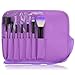 Aisxle 7 Piece Professional Cosmetic Makeup Brush Brushes Set Make Up Eye Shadow Blush Brush Cosmetic Kit with Pouch Bag