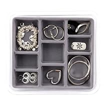 9 COMP. JEWELRY STAX-GREY