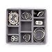 9 COMP. JEWELRY STAX-GREY