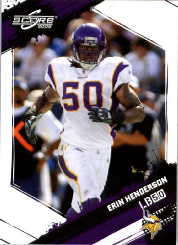 Jared Allen - Minnesota Vikings / 2009 Score Football Card #166 / NFL Football Trading Card in Protective Screwdown Case!