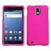 Hard Protector Skin Cover Cell Phone Case for Samsung Infuse 4G I997 AT&T - Hot Pink