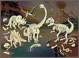 Age of Dinosaur Glow in the Dark 100 Piece Puzzle