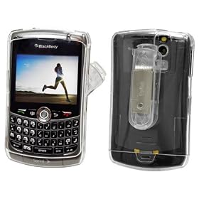 Premium Transparent Clear Proguard Hard Cover Protective Case (With Optional Belt Clip) for RIM Blackberry Curve 8330, 8310, 8320, 8300 [Retail Packaging]