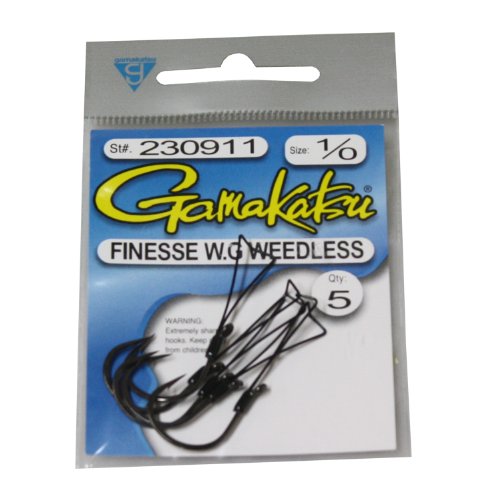 Gamakatsu Finesse Wide Gap Weedless Hook