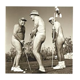 CRAZY GOLF by Brian Smith GREETING CARD
