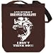 Canvas Tote Bag Brown 