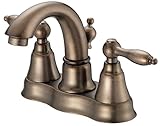 IMAGE OF Danze D301040RBD Fairmont Two Handle Centerset Lavatory Faucet, Distressed Rubbed Bronze