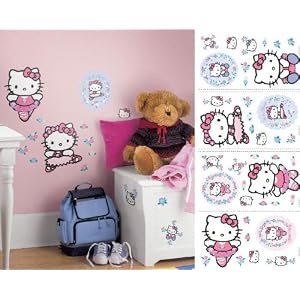 Hello Kitty Ballet Appliques by unknown. Size 0.00 X 0.00 Art Poster Print