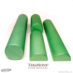 Exervo TeraNova Premium EVA Foam Rollers in 4 Sizes