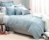 Eden Bedding Set Queen Blue