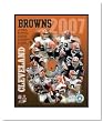 2007 Cleveland Browns Team Composite NFL Double Ma