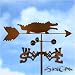 Outdoor Living : ALLIGATOR Weathervane