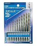 高儀 EARTH MAN ステンレス用 ドリル 六角軸 10本組 No.35634 10個入