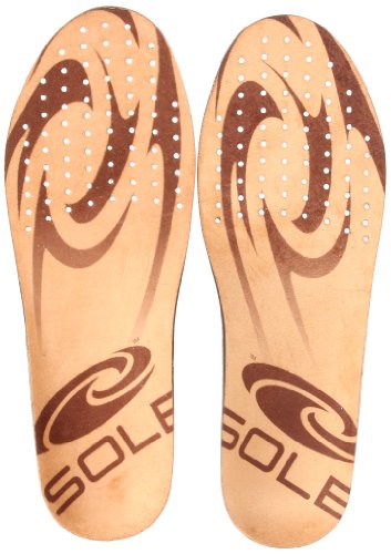 SOLE Thin Casual Footbeds, Brown, 13 M US