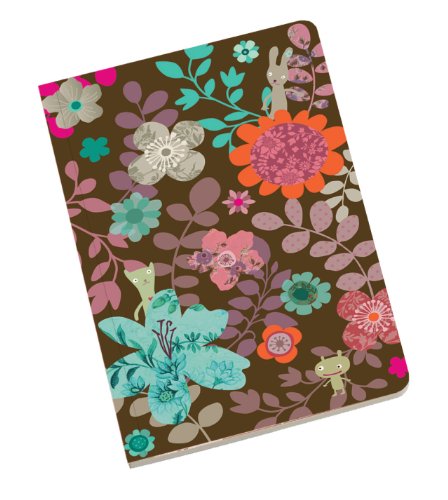Mini Labo Flower Softcover Notebook, 5.1 x 8.3-inches (AS-MiP64)