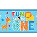 Amscan One Wild Boy Birthday Party Plastic Table Cover, Multi Colored, plastic, 54 inches x 102 inches