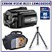 Canon VIXIA HG21 AVCHD 120 GB HDD Camcorder [2704B001AA] + Transcend 8GB SDHC w/ Card Reader + Joby Gorillapod Flexible Tripod + ICon Series Pro Series Camcorder Case