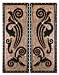 Alula Panels, Set/2 Abstract Metal Wall Art 13668 By Uttermost Image