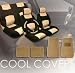 Universal PU (Synthetic) Leather Car Seat Covers Set with Carpet Floor Mats