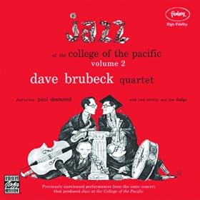 Jazz At College Of The Pacific, Vol. 2