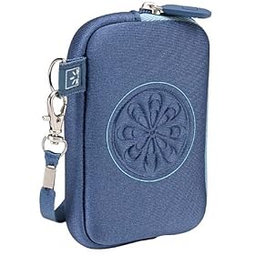 Click here to buy CASE LOGIC UNZT-2TW Universal Neoprene Small Trend Zipper Shuttle (Twilight Blue) by Case Logic.