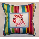 Flamingo Indoor Outdoor Pillow