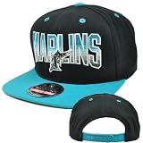 Mlb American Needle Retro Snapback Hat Cap Hayes Flat Bill Wool Florida Marlins (883768409274)