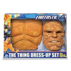 Fantastic 4: Thing Dress Up Set - Mask and Chest Plate