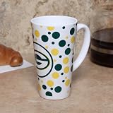 NFL Green Bay Packers 16-Ounce White Latte Mug