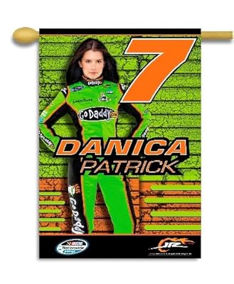 NASCAR Danica Patrick 2-Sided 28-by-40 inches Banner W/ Pole Sleeve