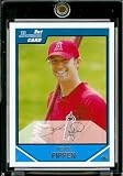 2007 Bowman Draft Draft Picks # BDPP5 Trevor Pippin (RC) - Los Angeles Angels - Rookie Baseball Card in a Protective Display Case