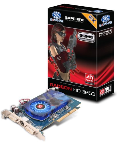 Childrens Toyshop  Computer : Sapphire 11129-01-20R Radeon HD 3650 512M DDR2 AGP