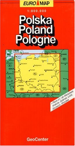 Poland Euro Map (GeoCenter Euro Map)