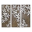 3-pc. Cut Out Leaf Wall Plaque Set