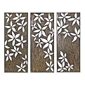 3-pc. Cut Out Leaf Wall Plaque Set