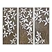 3-pc. Cut Out Leaf Wall Plaque Set